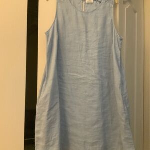 Sleeveless Linen Dress
